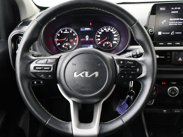 KIA PICANTO 1.0 DPi DynamicLine | Airco | Apple Carplay / Android Auto | Automatische verlichting | Bluetooth | Cruise Control | Elektrisch bedienbare spiegels | Multifunctioneel stuur | Start/Stop | Spraakbediening | USB | LM 14" |