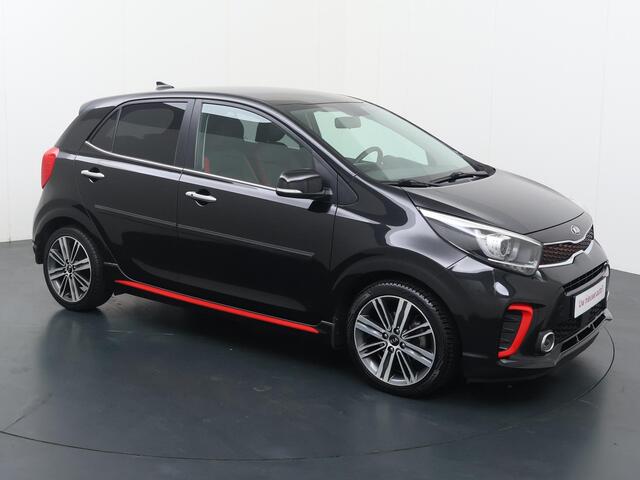 KIA PICANTO 1.2 CVVT GT-Line | 84 PK | Achteruitrijcamera | Cruise Control | Voorstoelen verwarmd | Navigatiesysteem | Volleder | Multifunctioneel stuurwiel | Automatische verlichting | DAB | Bluetooth | Automatische airco | Elektr. bedienbare & inklapbare spiegels |