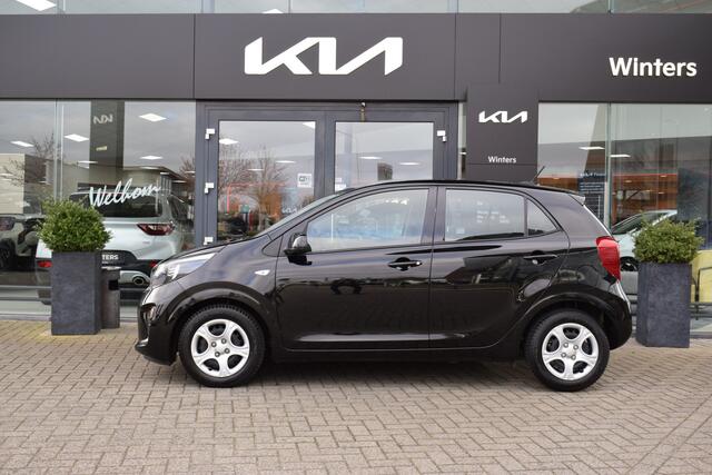 KIA PICANTO 1.0 DPi ComfortLine 5-Drs Airco Airbags Stuurbekr. Cr.Control+Limiter Audio+BT+USB Tot 10jr. Kia-Garantie