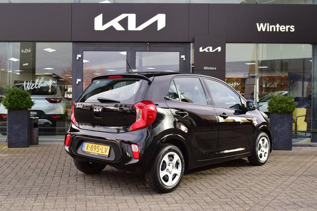 KIA PICANTO 1.0 DPi ComfortLine 5-Drs Airco Airbags Stuurbekr. Cr.Control+Limiter Audio+BT+USB Tot 10jr. Kia-Garantie