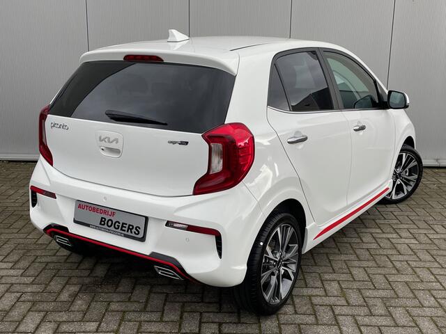 KIA PICANTO 1.0 DPi GT-Line Clima, Lederen bekleding, Cruise control, Lichtmetalen velgen, AppleCarPlay/Android Auto