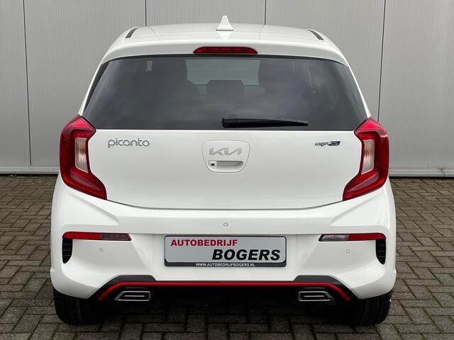 KIA PICANTO 1.0 DPi GT-Line Clima, Lederen bekleding, Cruise control, Lichtmetalen velgen, AppleCarPlay/Android Auto