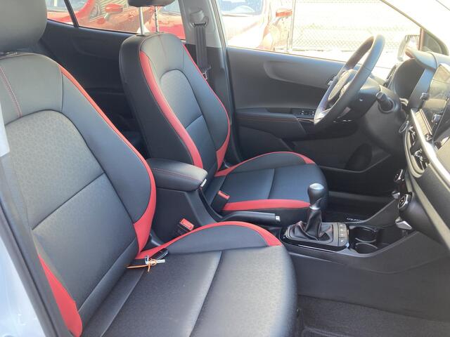 KIA PICANTO 1.0 DPi GT-Line Clima, Lederen bekleding, Cruise control, Lichtmetalen velgen, AppleCarPlay/Android Auto