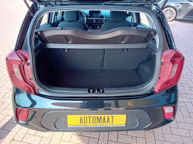 KIA PICANTO 1.0 DPi DynamicLine Automaat, Airco(automatisch), Carplay/Android auto, Navigatie, Parkeersensoren, Camera, Bluetooth, Elektrische ramen en spiegels, Centrale vergrendeling met afstandsbediening, Lichtmetalen velgen, Zeer nette auto, Fabrieksgarantie, BOV