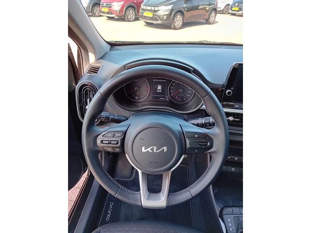 KIA PICANTO 1.0 DPi DynamicLine Automaat, Airco(automatisch), Carplay/Android auto, Navigatie, Parkeersensoren, Camera, Bluetooth, Elektrische ramen en spiegels, Centrale vergrendeling met afstandsbediening, Lichtmetalen velgen, Zeer nette auto, Fabrieksgarantie, BOV