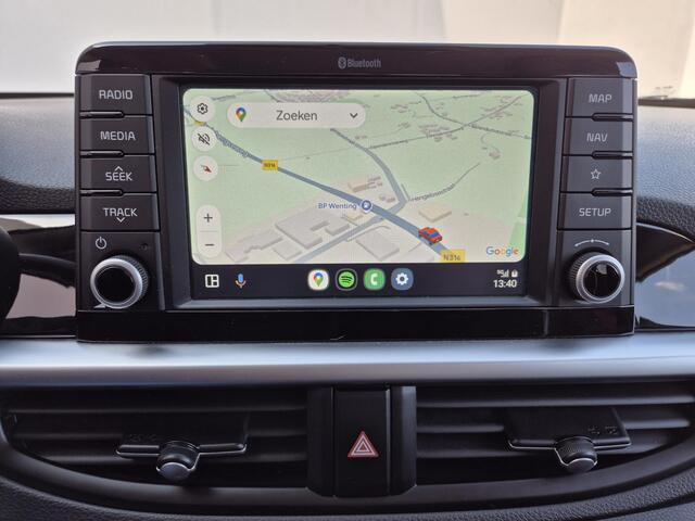KIA PICANTO 1.0 T-GDI GT-Line Handgeschakeld / Glazen schuif- en kanteldak / Stuur-, en Stoelverwarming / Cruise control / Keyless Entry/Start / Apple Carplay Android Auto / Draadloze telefoon lader /