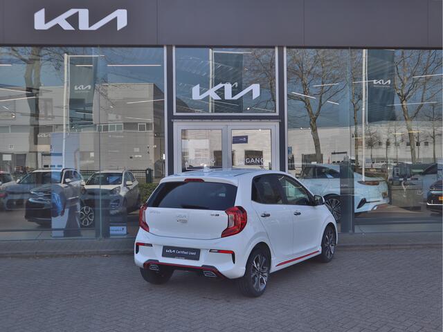 KIA PICANTO 1.0 T-GDi GT-Line 5p 100PK! Navi+BT+Cam Leder Cr. Control LED 16''LMV