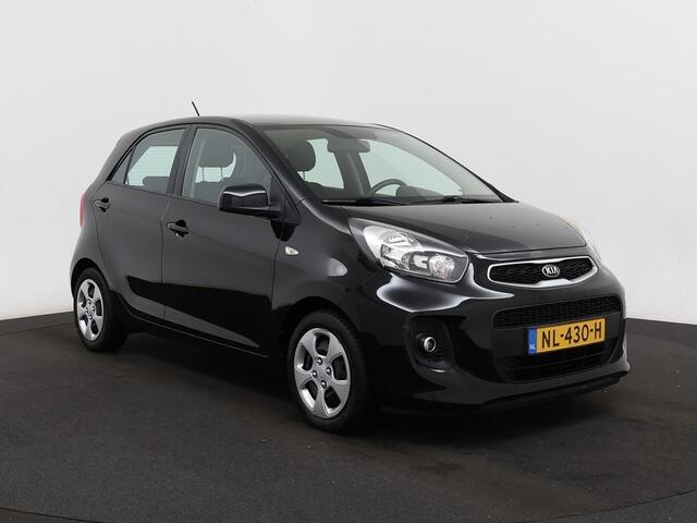 KIA PICANTO 1.0 CVVT EconomyPlusLine, airco, zwart metallic, prachtige auto