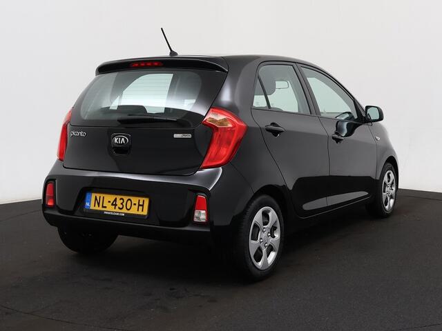 KIA PICANTO 1.0 CVVT EconomyPlusLine, airco, zwart metallic, prachtige auto