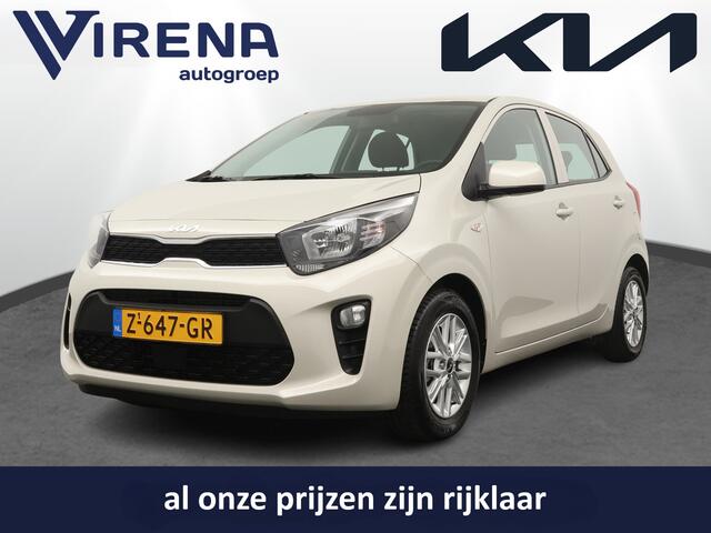 KIA PICANTO 1.0 DPi DynamicLine Airco - Apple Carplay/Android Auto - Cruise Control - 14 inch velgen Fabrieksgarantie tot 04-2031