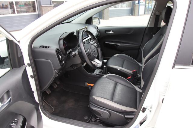 KIA PICANTO 1.0 CVVT Design Edition Leder, Clima, Navi-Camera, Cruise VOL OPTIES! Lente aanbieding!