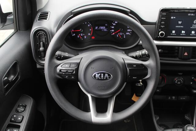 KIA PICANTO 1.0 MPi ComfortPlusLine 1e Eigenaar!!/Airco/Apple carplay/Achteruitrijcamera/Bluetooth/Multifunctioneel stuurwiel/Spraakbediening/Centrale deurvergrendeling/Elektrische ramen/Elektrisch verstelbare spiegels.