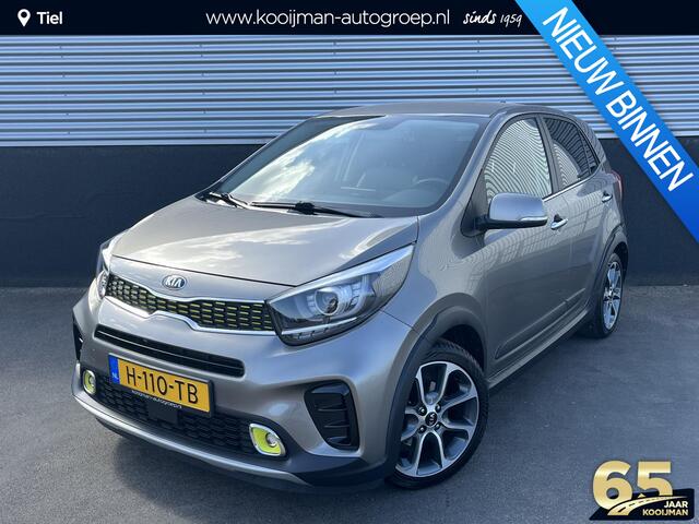 KIA PICANTO 1.0 T-GDI X-Line Nieuw geleverd, Dealeronderhouden, Navigatie, Lederen bekleding, Stoel- & Stuurwielverwarming, LMV, Smart Key