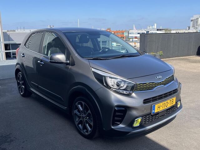 KIA PICANTO 1.0 T-GDI X-Line Nieuw geleverd, Dealeronderhouden, Navigatie, Lederen bekleding, Stoel- & Stuurwielverwarming, LMV, Smart Key