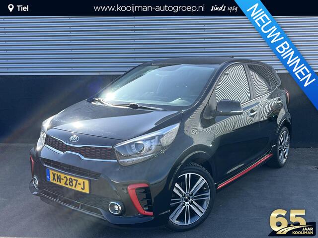 KIA PICANTO 1.0 T-GDI GT-Line 100PK! Lederen bekleding, Stoel- & Stuurwielverwarming, Achteruitrijcamera, Cruise control, Climate control