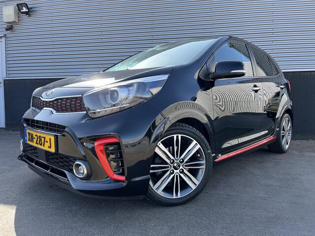 KIA PICANTO 1.0 T-GDI GT-Line 100PK! Lederen bekleding, Stoel- & Stuurwielverwarming, Achteruitrijcamera, Cruise control, Climate control