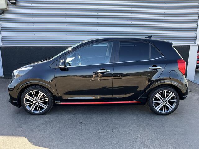 KIA PICANTO 1.0 T-GDI GT-Line 100PK! Lederen bekleding, Stoel- & Stuurwielverwarming, Achteruitrijcamera, Cruise control, Climate control