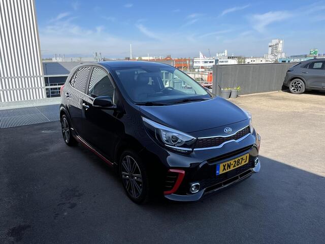 KIA PICANTO 1.0 T-GDI GT-Line 100PK! Lederen bekleding, Stoel- & Stuurwielverwarming, Achteruitrijcamera, Cruise control, Climate control