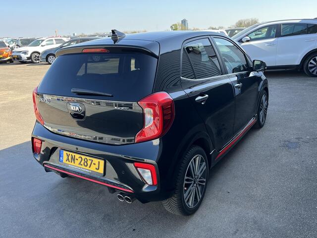 KIA PICANTO 1.0 T-GDI GT-Line 100PK! Lederen bekleding, Stoel- & Stuurwielverwarming, Achteruitrijcamera, Cruise control, Climate control