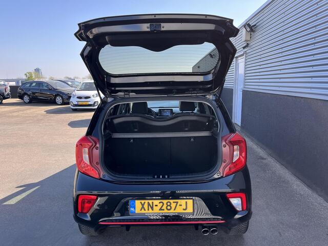 KIA PICANTO 1.0 T-GDI GT-Line 100PK! Lederen bekleding, Stoel- & Stuurwielverwarming, Achteruitrijcamera, Cruise control, Climate control