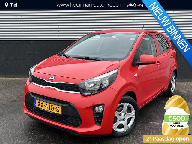 KIA PICANTO 1.0 CVVT EconomyPlusLine Airco, Bluetooth, Nieuw geleverd en dealeronderhouden, 1e eign. BTW-auto