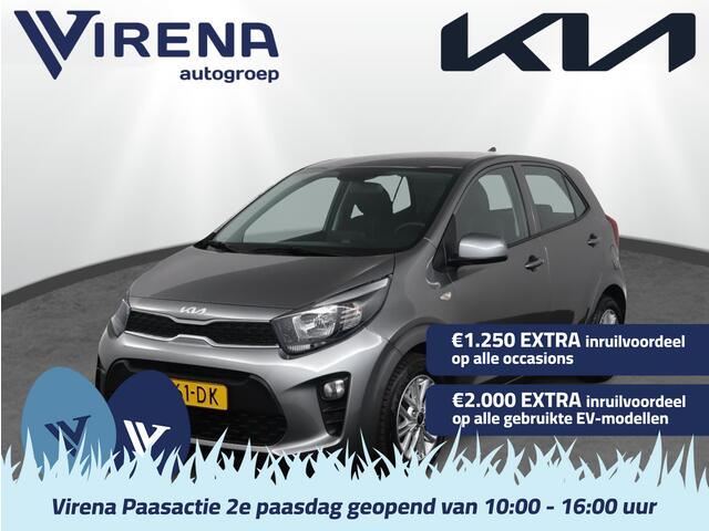 KIA PICANTO 1.0 DPi DynamicLine Navigatie via Apple Carplay/Android Auto - Cruise control - Airco - Camera - Fabrieksgarantie tot 06-2033
