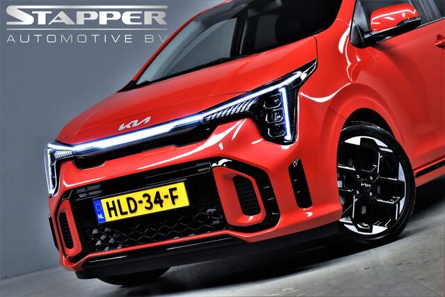 KIA PICANTO 1.2 MPI 4-Cil. 78pk Automaat GT-Line Leer/Virtual/Keyless/Carplay/Camera/Led/Climate/Lmv16"