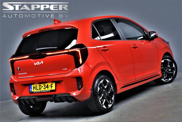 KIA PICANTO 1.2 MPI 4-Cil. 78pk Automaat GT-Line Leer/Virtual/Keyless/Carplay/Camera/Led/Climate/Lmv16"