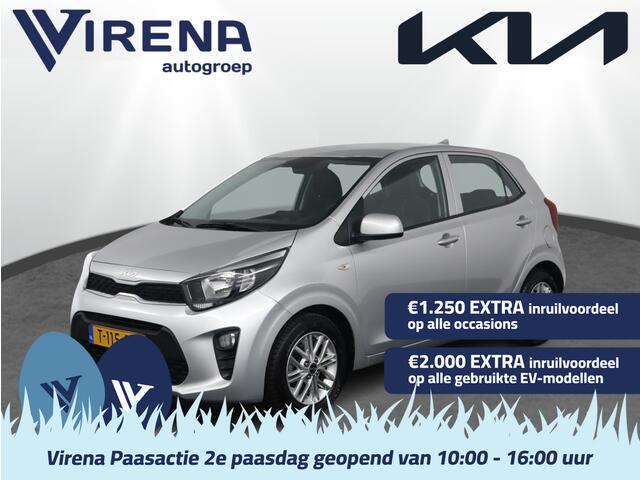 KIA PICANTO 1.0 DPi DynamicLine Navigatie via Apple Carplay/Android Auto - Cruise Control - Airco - - - Fabrieksgarantie t/m 17-08-2033