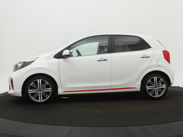 KIA PICANTO 1.0 T-GDI GT-Line 100 PK! - Cruise Control - Stoelverwarming - Climate Control - Navigatie - Apple/Android Carplay - Fabrieksgarantie tot 05-2027