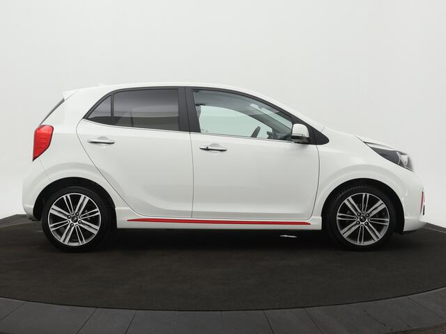 KIA PICANTO 1.0 T-GDI GT-Line 100 PK! - Cruise Control - Stoelverwarming - Climate Control - Navigatie - Apple/Android Carplay - Fabrieksgarantie tot 05-2027