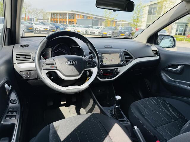 KIA PICANTO 1.0 ComfortPlusLine Navigator Clima | Cruise | Camera | Draaghaak tbv fietsendrager | Privacyglass