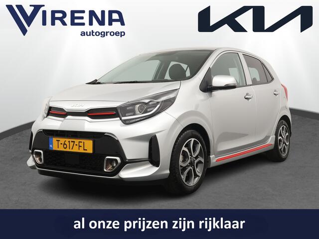 KIA PICANTO 1.0 DPi GT-Line - Apple Carplay/Android Auto - Cruise Control - Climate Conrtol - Navigatie - Fabrieksgarantie tot 06-2030