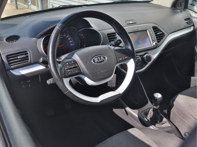 KIA PICANTO 1.0 CVVT EconomyPlusLine Navi, LM Velgen, Airco, Achteruitrijcamera