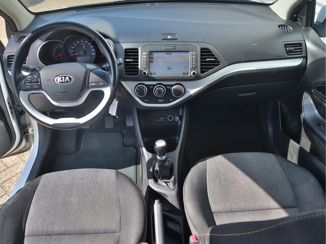 KIA PICANTO 1.0 CVVT EconomyPlusLine Navi, LM Velgen, Airco, Achteruitrijcamera