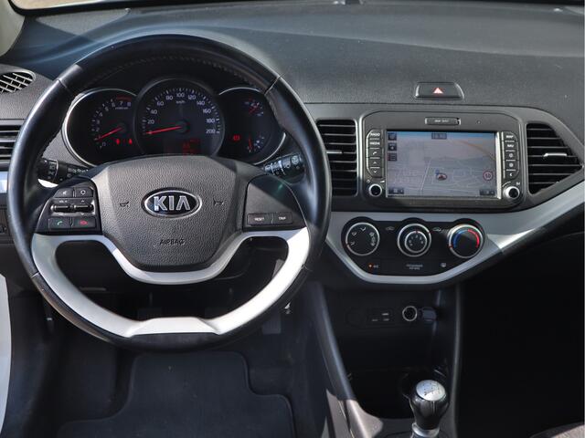 KIA PICANTO 1.0 CVVT EconomyPlusLine Navi, LM Velgen, Airco, Achteruitrijcamera