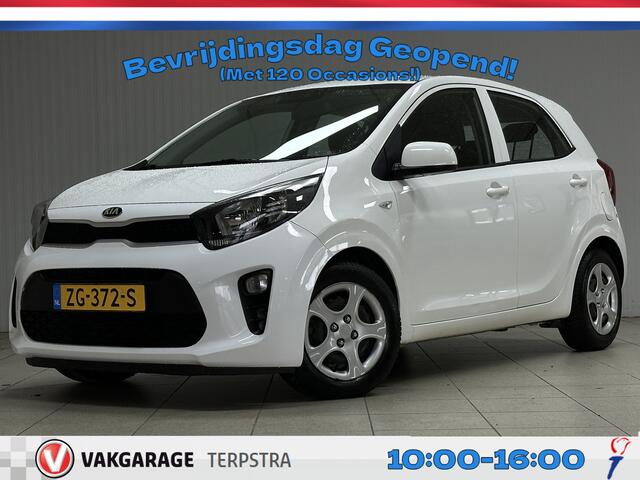 KIA PICANTO 1.0 CVVT EconomyLine/ Airco/ C.V. Afstand/ Elek. pakket/ Isofix/ Bluetooth/ Diml. Auto/ Multi. Stuur/ Dagrijverl./ Getint glas.