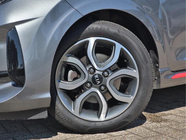 KIA PICANTO 1.0 DPi GT-Line 5-Drs ECC-Airco Cr.Control Navi+Camera BT+USB Leder 15"LMV LED. 10jr. Garantie