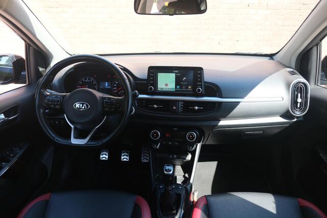 KIA PICANTO 1.0 T-GDi 100pk GT-Line | Navi | App Connect | Climate | Cruise | Keyless | Leder | Camera | PDC