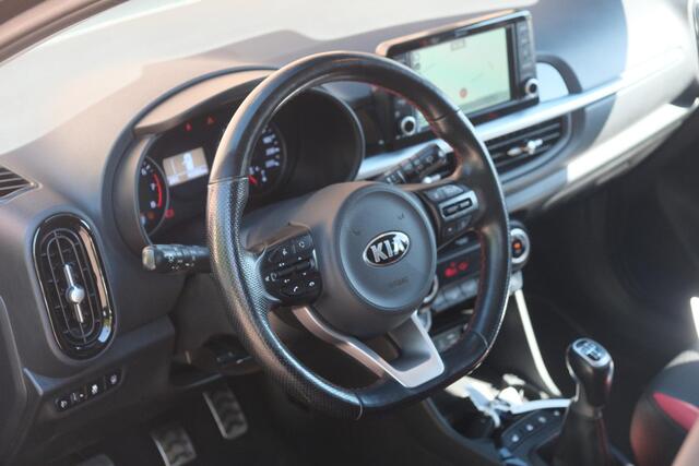 KIA PICANTO 1.0 T-GDi 100pk GT-Line | Navi | App Connect | Climate | Cruise | Keyless | Leder | Camera | PDC