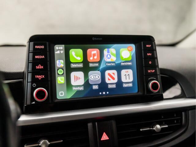 KIA PICANTO 1.2 CVVT X-Line (APPLE CARPLAY, GROOT NAVI, LEDER, CAMERA, STOELVERWARMING, GETINT GLAS, SPORTSTOELEN, XENON, NIEUWE APK, NIEUWSTAAT)
