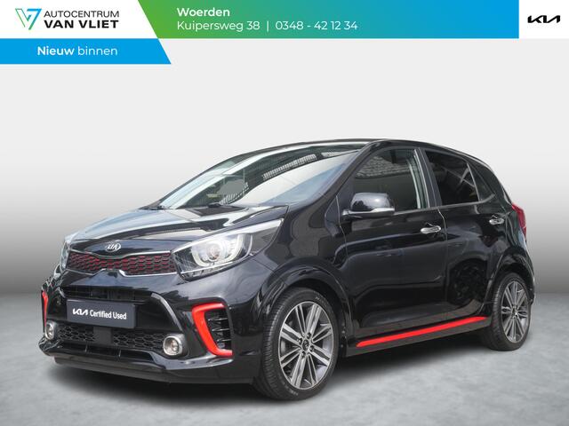 KIA PICANTO 1.0 T-GDI GT-Line | Cruise | Clima | Camera | Carplay | Keyless | Stoel-stuurverwarming | Navi |