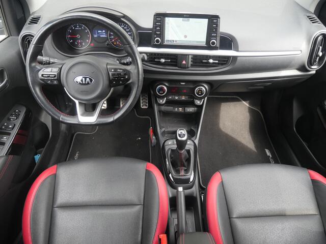 KIA PICANTO 1.0 T-GDI GT-Line | Cruise | Clima | Camera | Carplay | Keyless | Stoel-stuurverwarming | Navi |