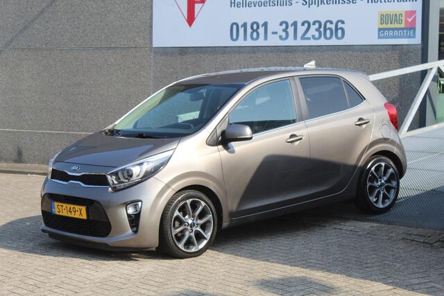 KIA PICANTO 1.0 CVVT Design Edition Navigatie/Cruise control/Climate control/Apple carplay/Achteruitrijcamera/Multifunctioneel stuurwiel/Elektrische ramen/Elektrisch inklapbare spiegels/16'' Lichtmetalen velgen.