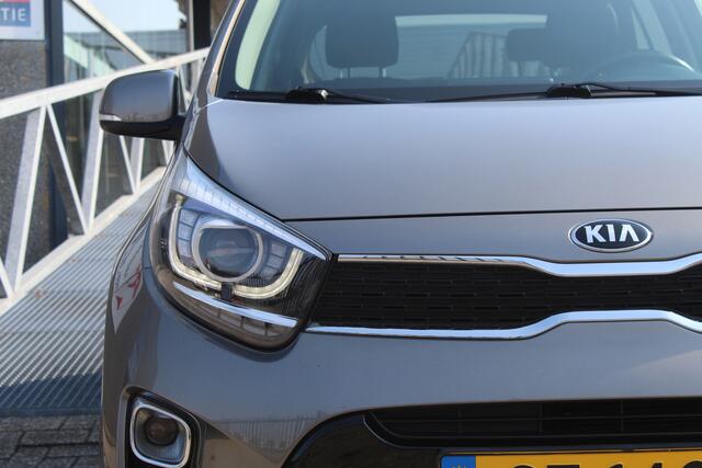 KIA PICANTO 1.0 CVVT Design Edition Navigatie/Cruise control/Climate control/Apple carplay/Achteruitrijcamera/Multifunctioneel stuurwiel/Elektrische ramen/Elektrisch inklapbare spiegels/16'' Lichtmetalen velgen.