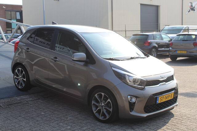 KIA PICANTO 1.0 CVVT Design Edition Navigatie/Cruise control/Climate control/Apple carplay/Achteruitrijcamera/Multifunctioneel stuurwiel/Elektrische ramen/Elektrisch inklapbare spiegels/16'' Lichtmetalen velgen.