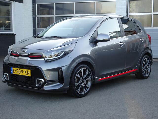 KIA PICANTO 1.0 T-GDi GT-Line 5p Automatische airco, navigatie, camera, parkeersensoren, stoel en stuurverwarming, open dak, cruise controle, enz, enz.