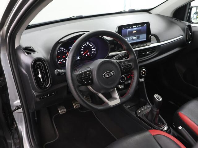 KIA PICANTO 1.0 T-GDi GT-Line 5p | Navigatiesysteem | Parkeercamera | Cruise Control | Lederen Bekleding