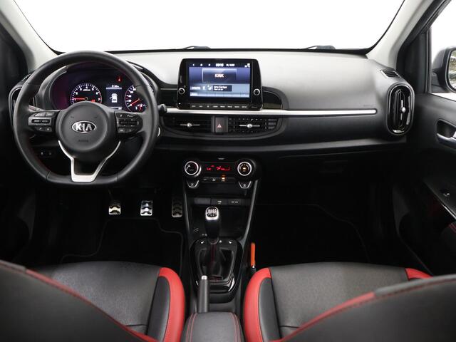 KIA PICANTO 1.0 T-GDi GT-Line 5p | Navigatiesysteem | Parkeercamera | Cruise Control | Lederen Bekleding