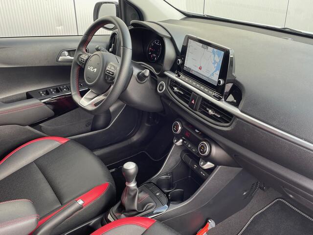 KIA PICANTO 1.0 DPi GT-Line Navigatie, Leder, Climate Control, Cruise Control, 15"Lm, Achteruitrijcamera